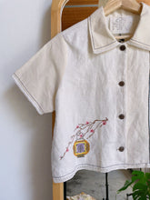 Load image into Gallery viewer, Japanese Garden Crop Top ~ Small