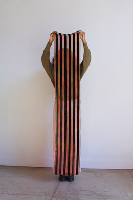 Silk Velvet Burnout Neck Scarf