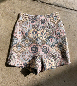 True Romance Floral Tapestry Shorts