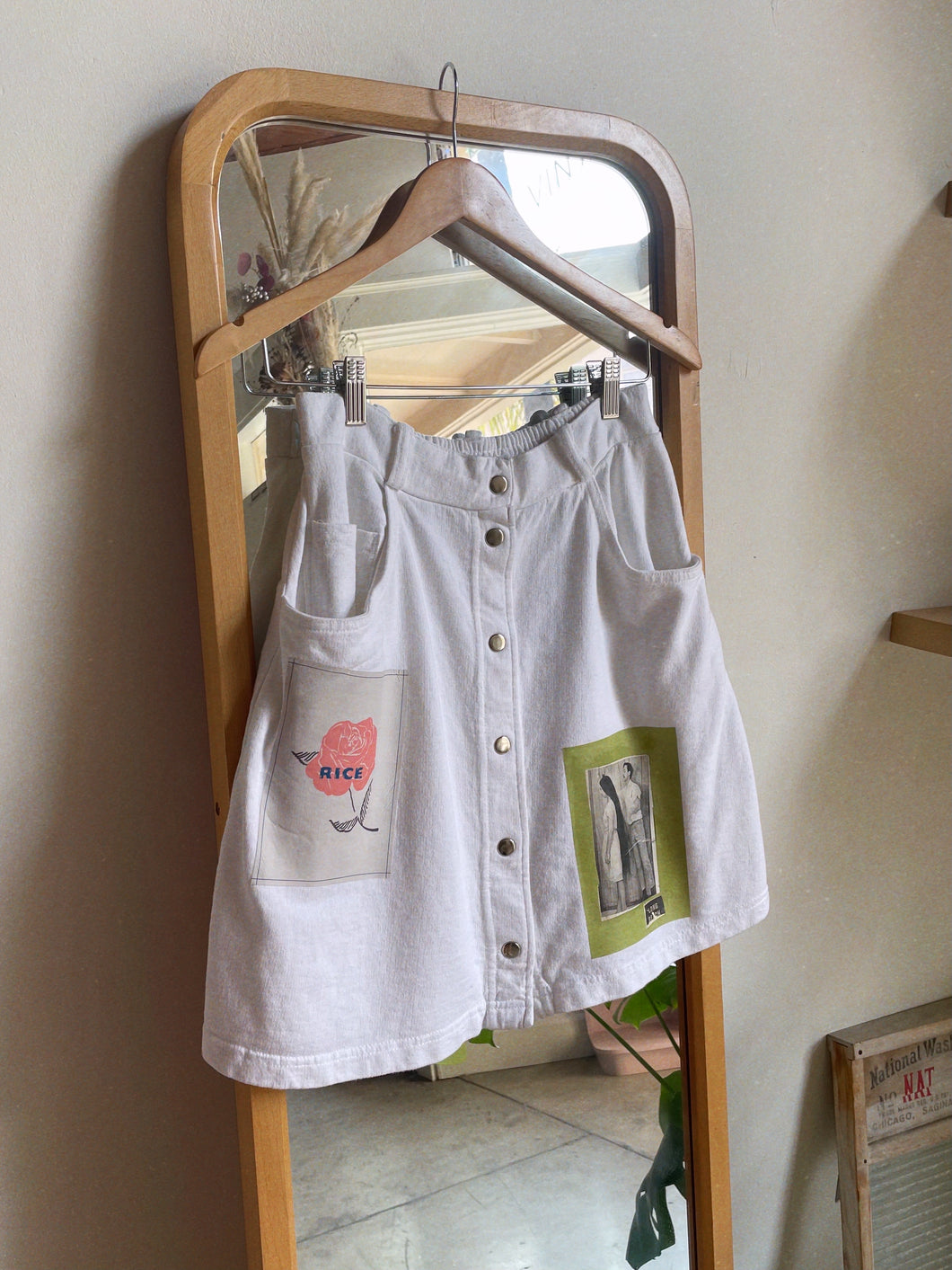 Best of Vintage Snap Button Skirt