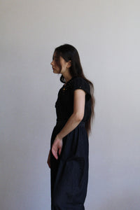 1980s Black Rolled Sleeve Tee
