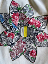 Load image into Gallery viewer, Feed Sack Flower Halter Top - XL
