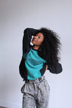 Load image into Gallery viewer, 1990s Ribbed Striped Pullover Sweater