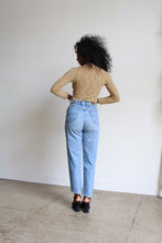 Load image into Gallery viewer, 1990s Sand Sheer Lace Blouse