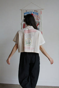 Shirakiku Rice Sack Crop Top