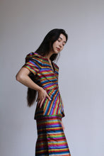 Load image into Gallery viewer, Jewel Silk Striped Suit