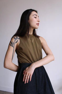 Puff Paint Sleeveless Tee
