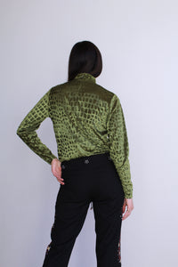Y2K Manuel Cuevas Western Lace Up Embroidered Pants