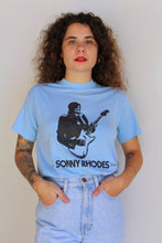 Load image into Gallery viewer, Vintage Sonny Rhodes Fan Baby Blue Tee