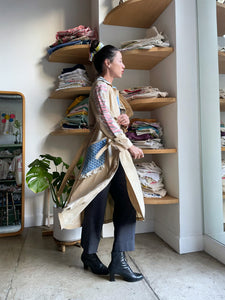 Universal Patchwork Trench Coat