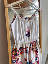 Load image into Gallery viewer, Hibiscus Floral Tablecloth Jumpsuit ~ Large US 12-14
