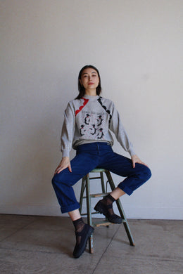 1980s Raglan Camp Sweatshirt