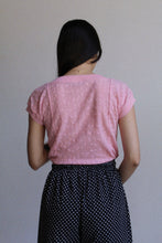 Load image into Gallery viewer, 1980s Pink Nubby Knit Boatneck Pullover