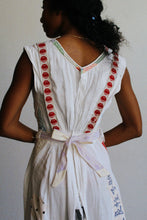 Load image into Gallery viewer, Happy Day Antique Linen Patchwork Dress