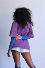 Load image into Gallery viewer, 1990s Blue Mesh Long Sleeve Tee
