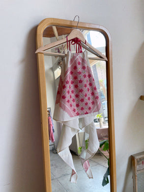 Pink Hankie Halter Top | Large