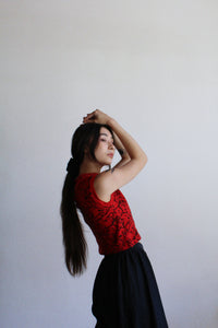 1980s Cropped Graphic Tee