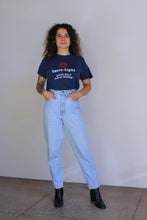 Load image into Gallery viewer, Vintage Terra-Light Gives Me a Warm Feeling Blue Tee