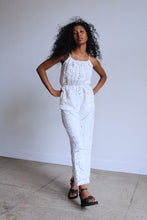 Load image into Gallery viewer, Antique Lace Patchwork Jumpsuit