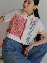 Load image into Gallery viewer, MADE TO ORDER: Kokuho Rose Crop Top