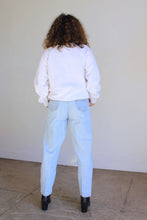 Load image into Gallery viewer, Vintage Be Mime White Raglan Sweatshirt