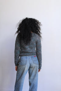 1990s Marbled Mohair Sweater