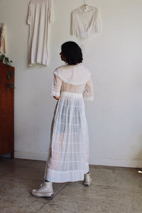 Antique Edwardian Sheer Lawn Dress