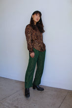 Load image into Gallery viewer, Ralph Lauren Silk Leopard Print Blouse