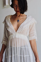 Load image into Gallery viewer, Antique Edwardian Sheer Lawn Dress
