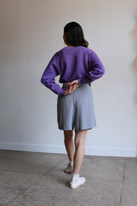 Botan Raglan Sweatshirt Purple