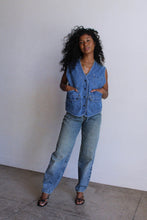Load image into Gallery viewer, 1980s L.L. Bean Denim Utility Vest