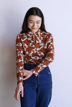 Load image into Gallery viewer, 1970s Knit Paisley Top