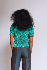 1990s Green Bubble Top