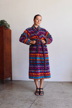 Load image into Gallery viewer, 1980s Colorful Robe with Belt