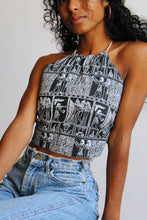 Load image into Gallery viewer, Egyptian Lover Reversible Halter Top - Small
