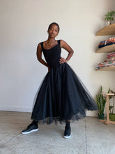 Load image into Gallery viewer, 1980s Tadashi Corset Tulle Gown