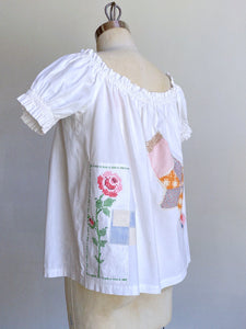 Star Bag Patchwork Tent Blouse