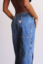 Load image into Gallery viewer, 1980s Guess by Georges Marciano Painted Cowgirl Jeans