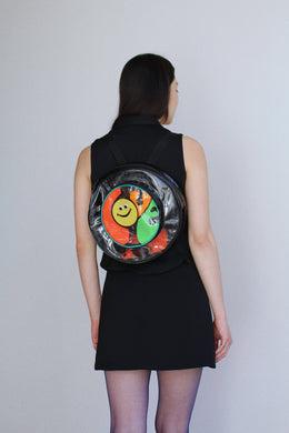 1990s PVC Happy Face Backpack