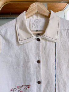 Japanese Garden Crop Top ~ Small