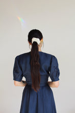 Load image into Gallery viewer, 1980s Navy Blue Linen Skirt Set