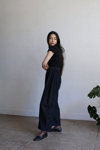1980s Black Rolled Sleeve Tee