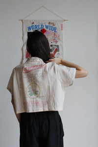 Shirakiku Rice Sack Crop Top
