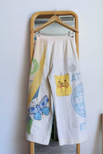 Load image into Gallery viewer, Angry Kitty Patchwork Pants