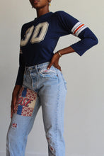 Load image into Gallery viewer, Rose Feed Sack Patchwork Levi&#39;s 501