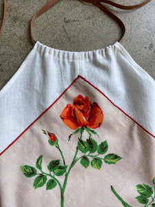 Hankie Halter Top - Made to Order Fire Rose