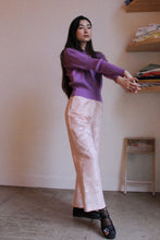 Load image into Gallery viewer, 1980s Lavender Wool Cowl Neck Sweater