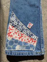 Load image into Gallery viewer, Darling Kitty Patchwork Tommy Jeans