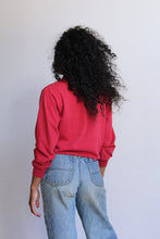 Load image into Gallery viewer, 1980s Red Cotton Athletic Sweatshirt