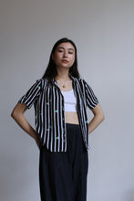 Load image into Gallery viewer, Origami Striped Button Up